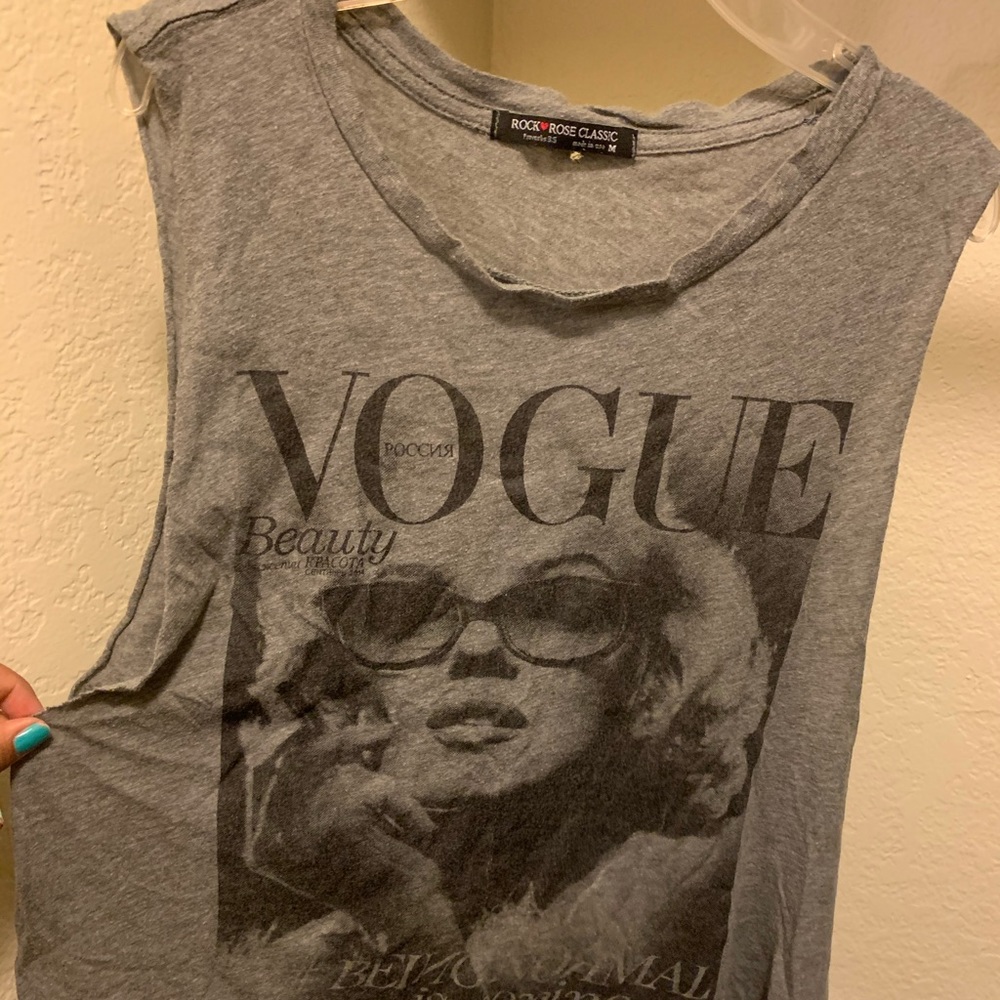 Marilyn Monroe Vogue muscle shirt